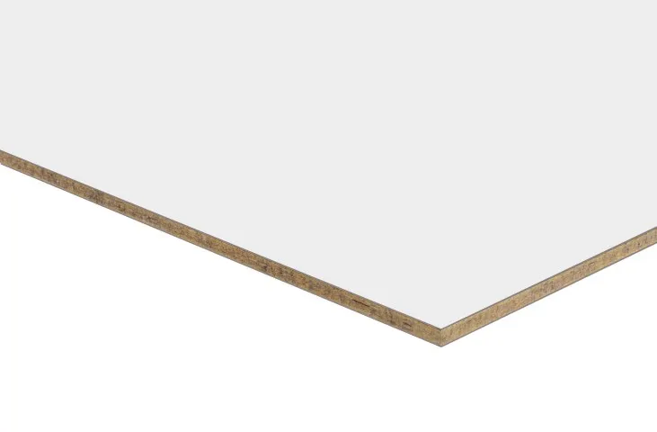 5MM HDF-PLATTE WEI&szlig; LACK.EIN. 280x207 CM