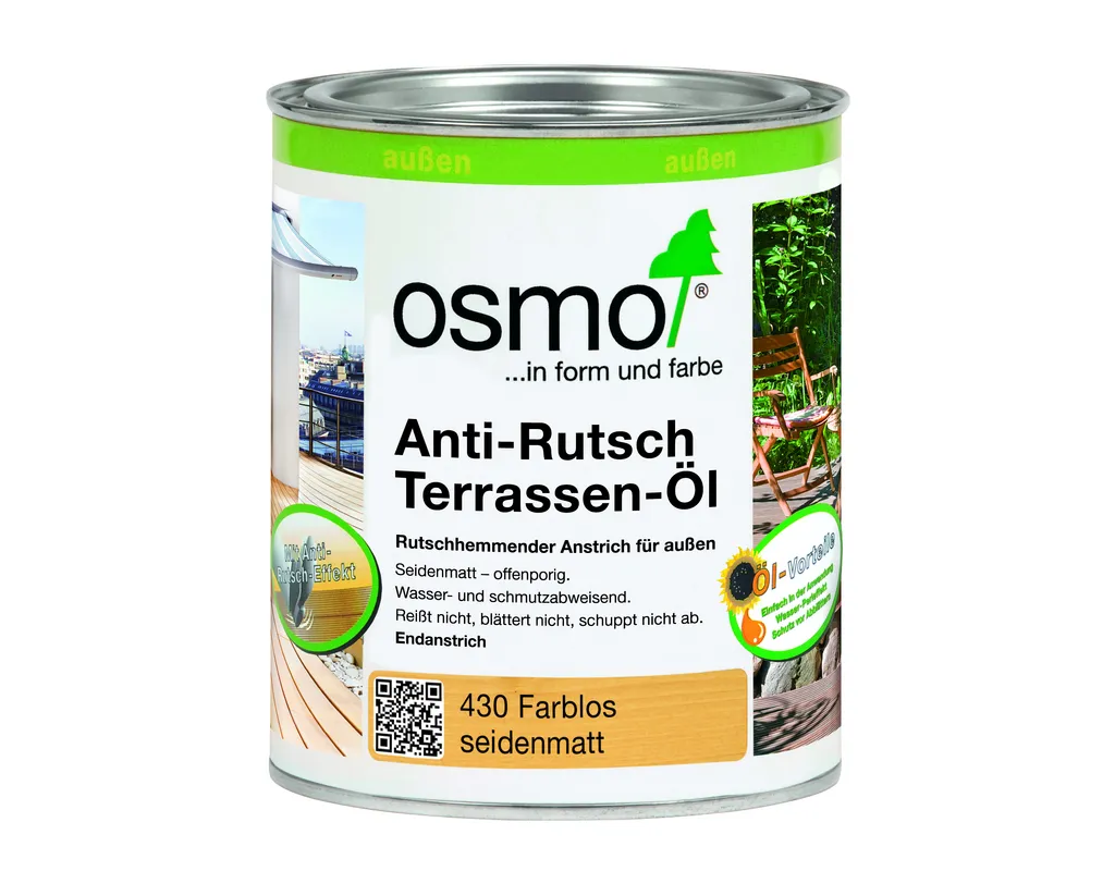 OSMO ANTI-RUTSCH TERRASSEN&Ouml;L430 FARBLOS
