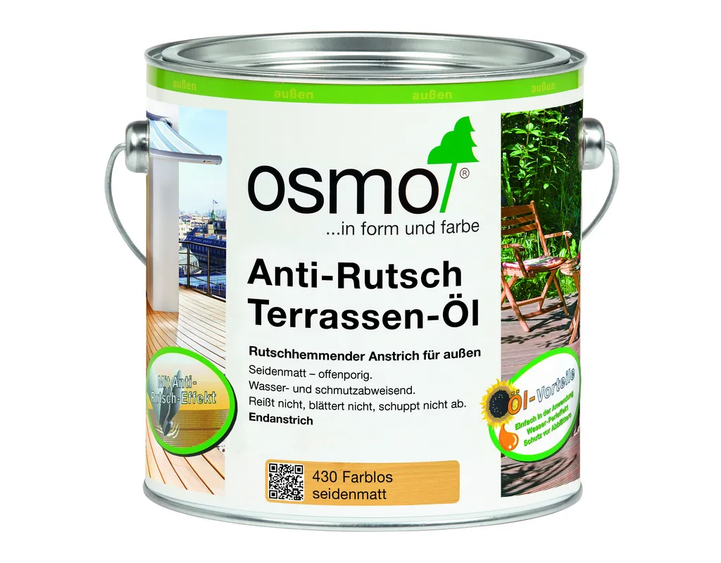 OSMO ANTI-RUTSCH TERRASSEN&Ouml;L430 FARBLOS