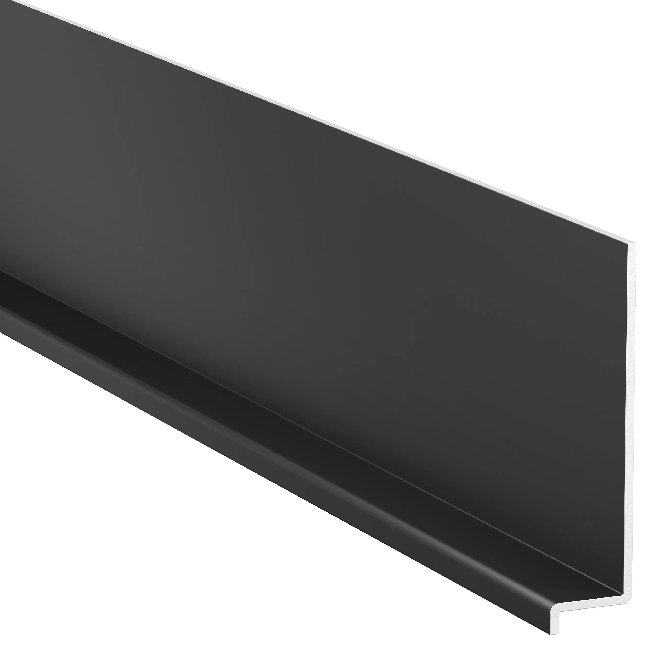 HARDIE STUHLPROFIL ALUMINIUM SCHWARZ*